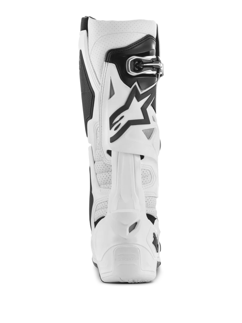 Botas de Moto Alpinestars Tech 10 Supervented Blanco Negro