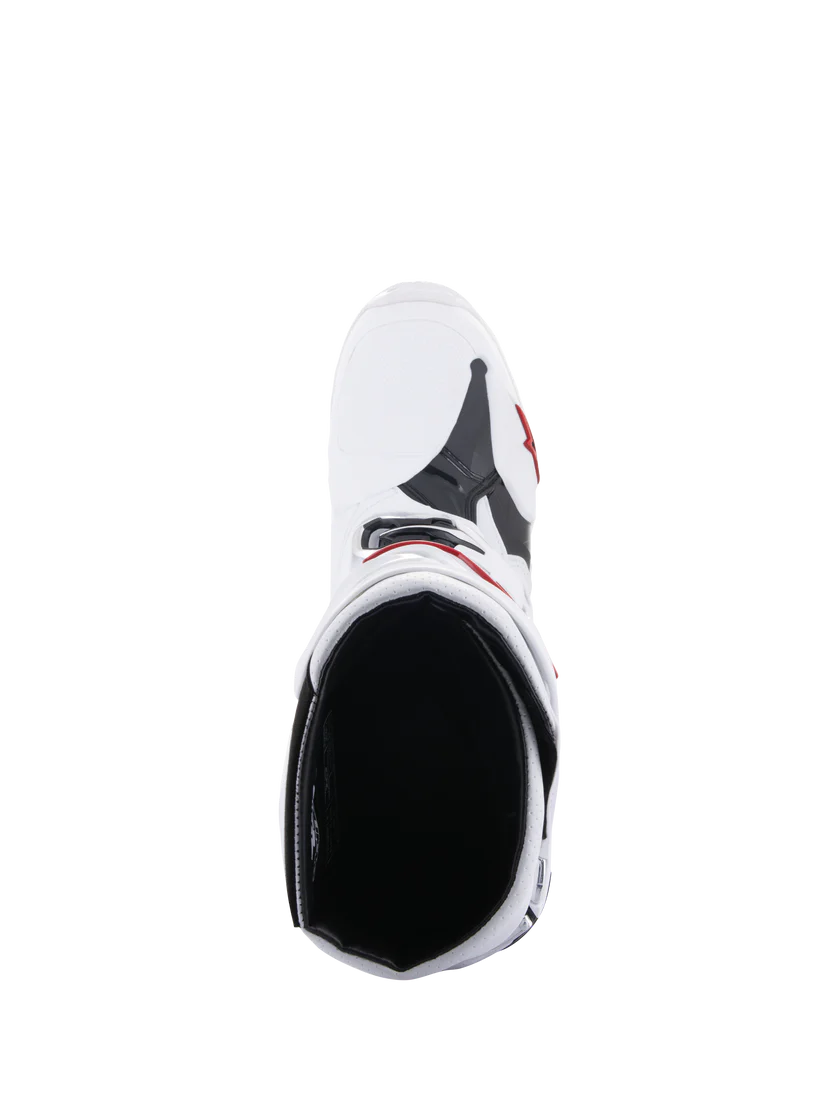 Botas de Moto Alpinestars Tech 10 Supervented Blanco Rojo