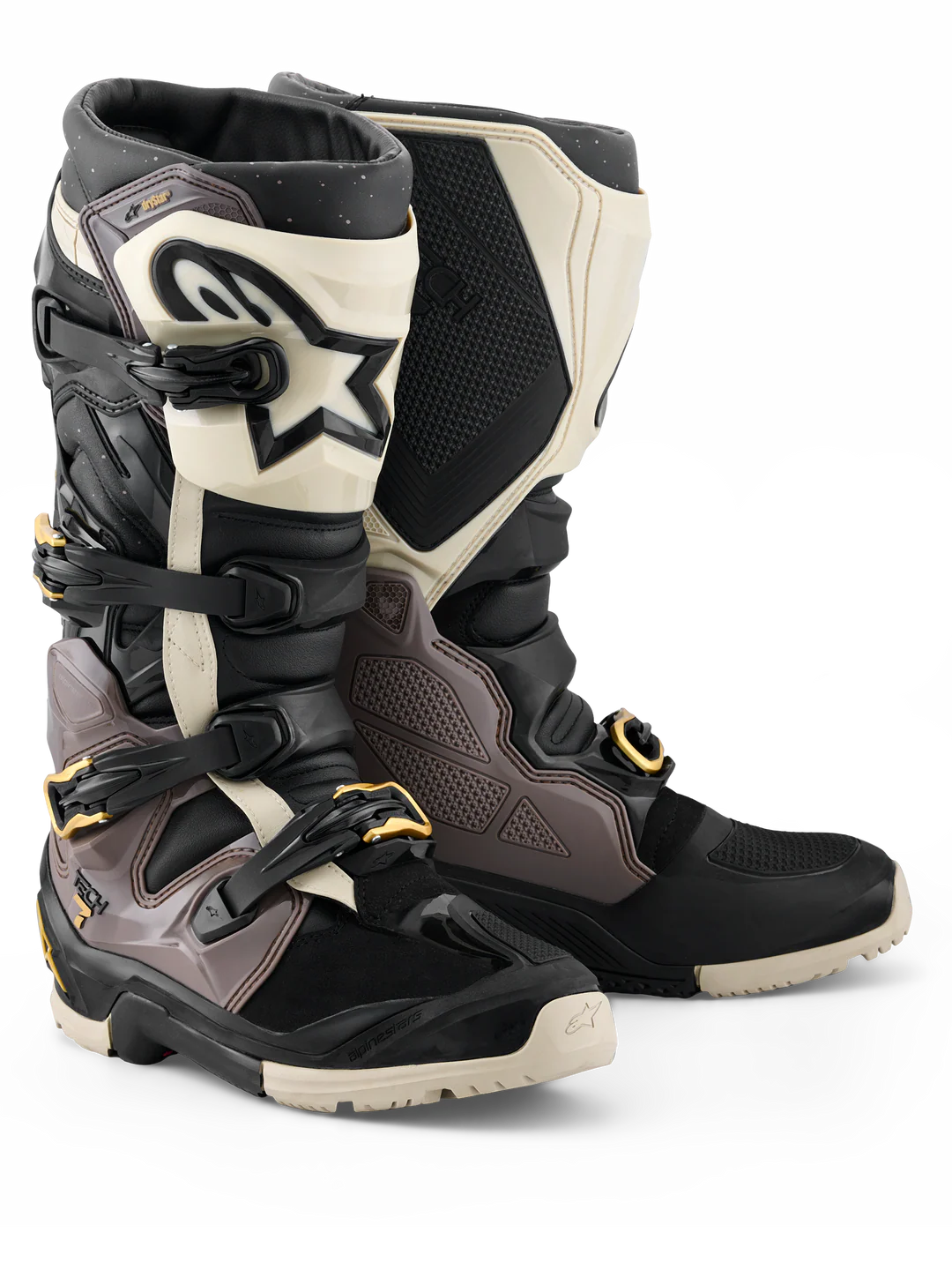 Botas Alpinestars Tech 7 Enduro Drystar® Negro Gris Dorado