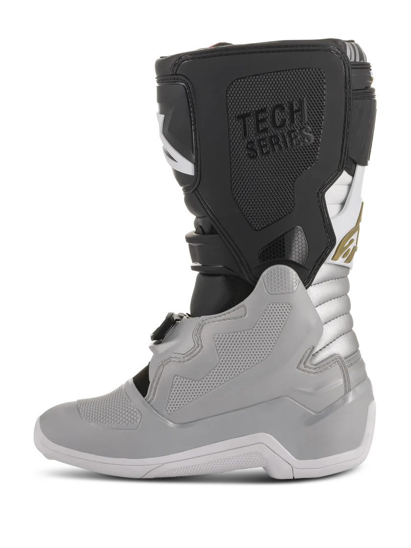 Botas de Moto Alpinestars  Tech 7S Juveniles Negro Plata