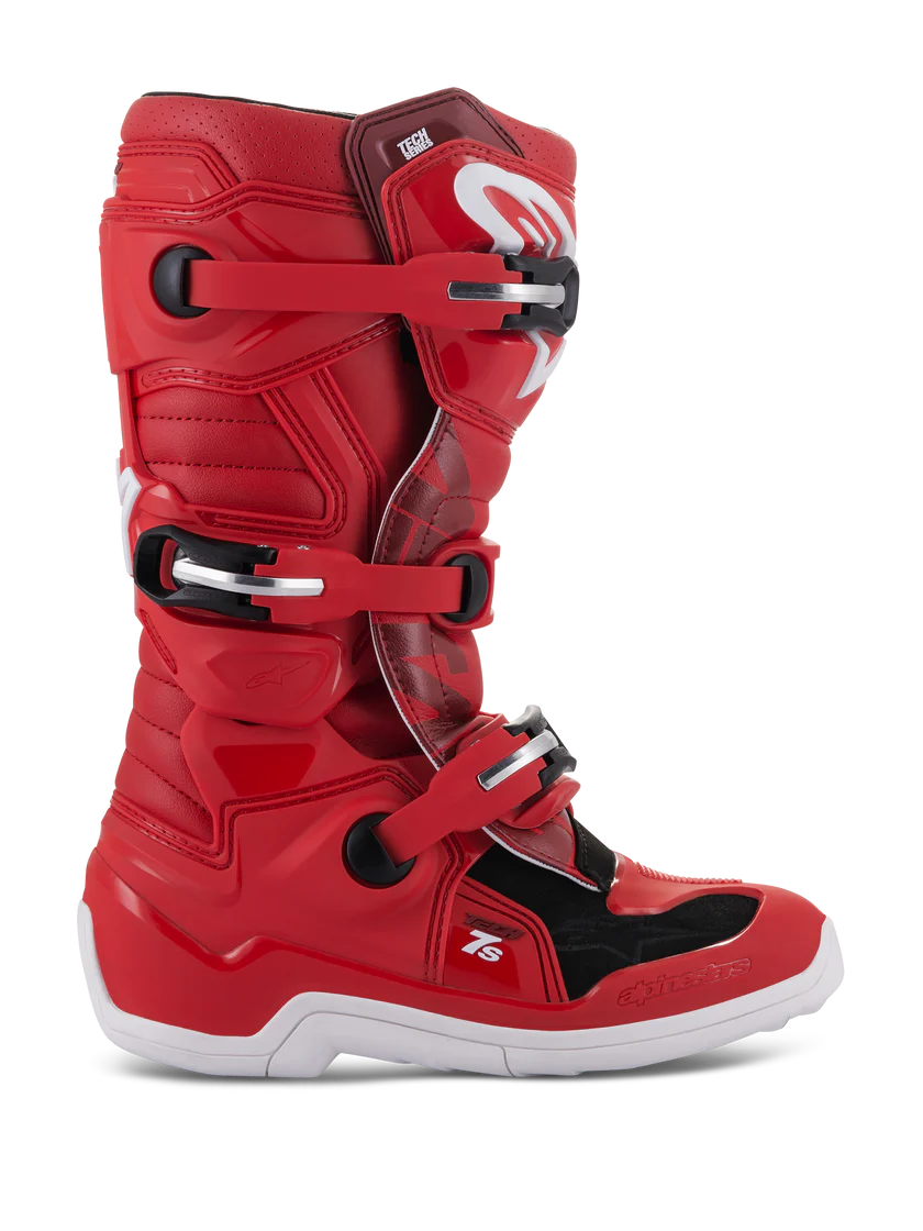 Botas de Moto Alpinestars  Tech 7S Juveniles Roja