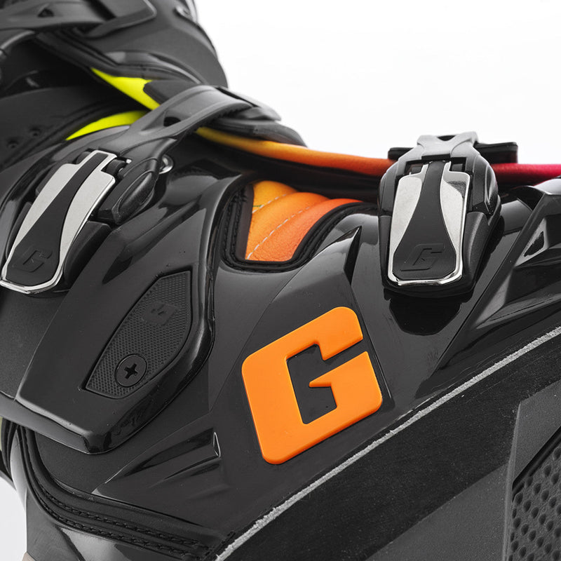 Gaerne Botas De Moto SG12 Negro/Naranja/Rosa LE