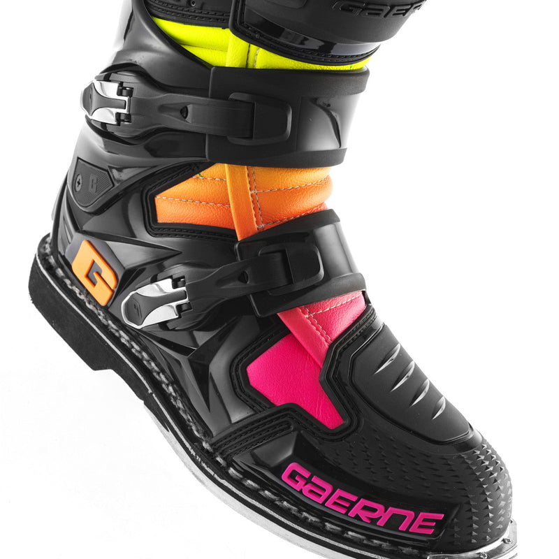 Gaerne Botas De Moto SG12 Negro/Naranja/Rosa LE