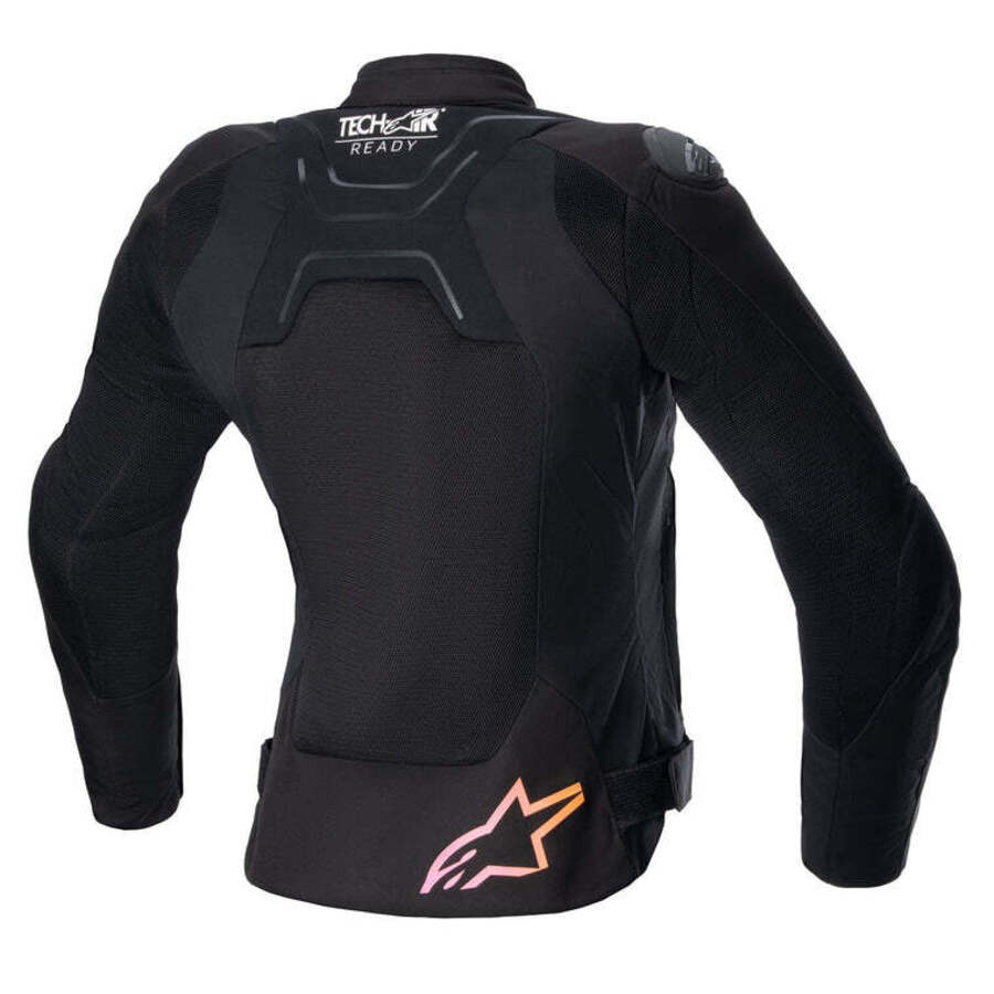 Chaqueta Alpinestars Stella SMX Air Negro/Amarillo/Rosado