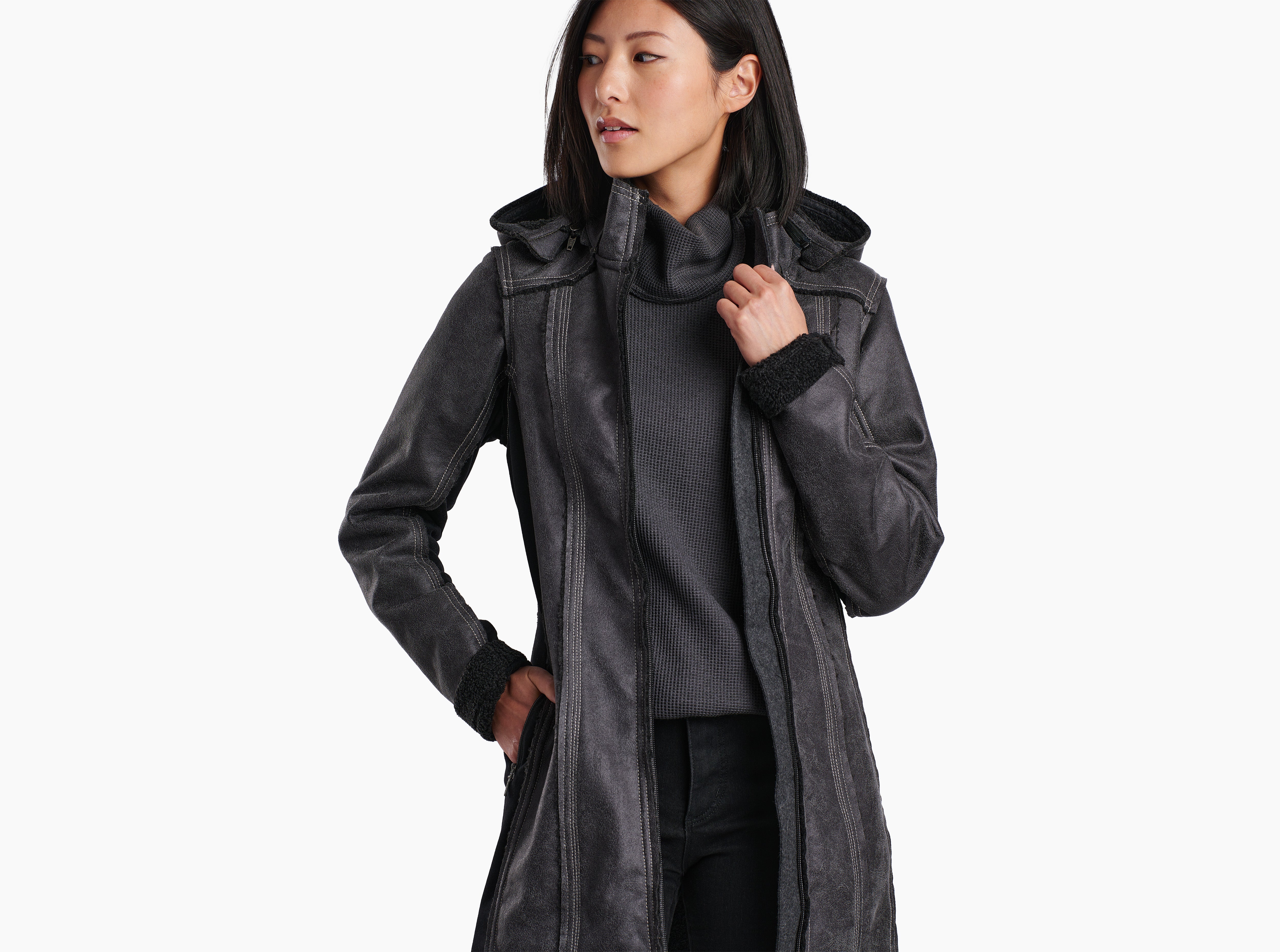 Chaqueta Kühl W's Dani Sherpa Trench