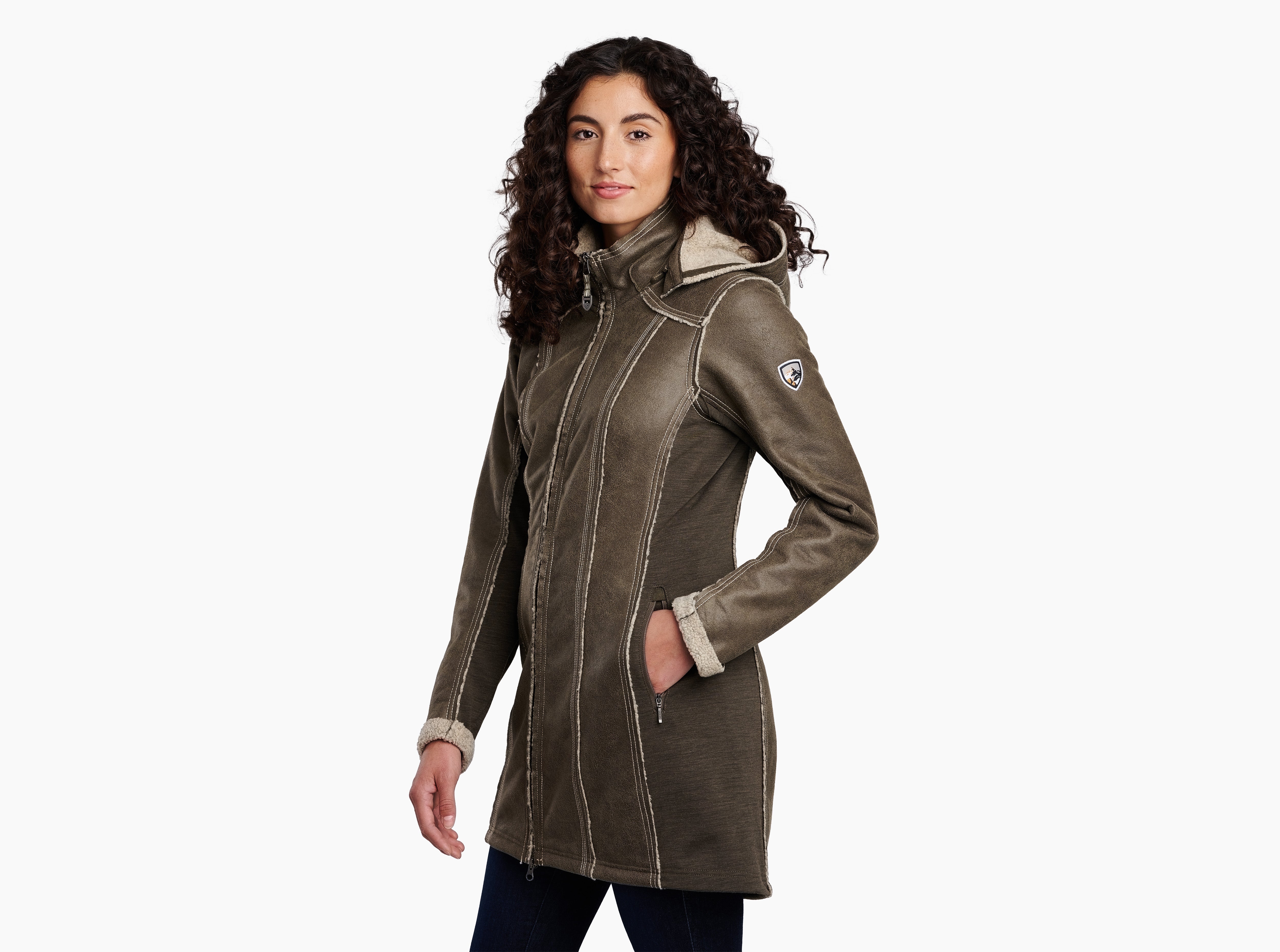 Chaqueta Kühl W's Dani Sherpa Trench