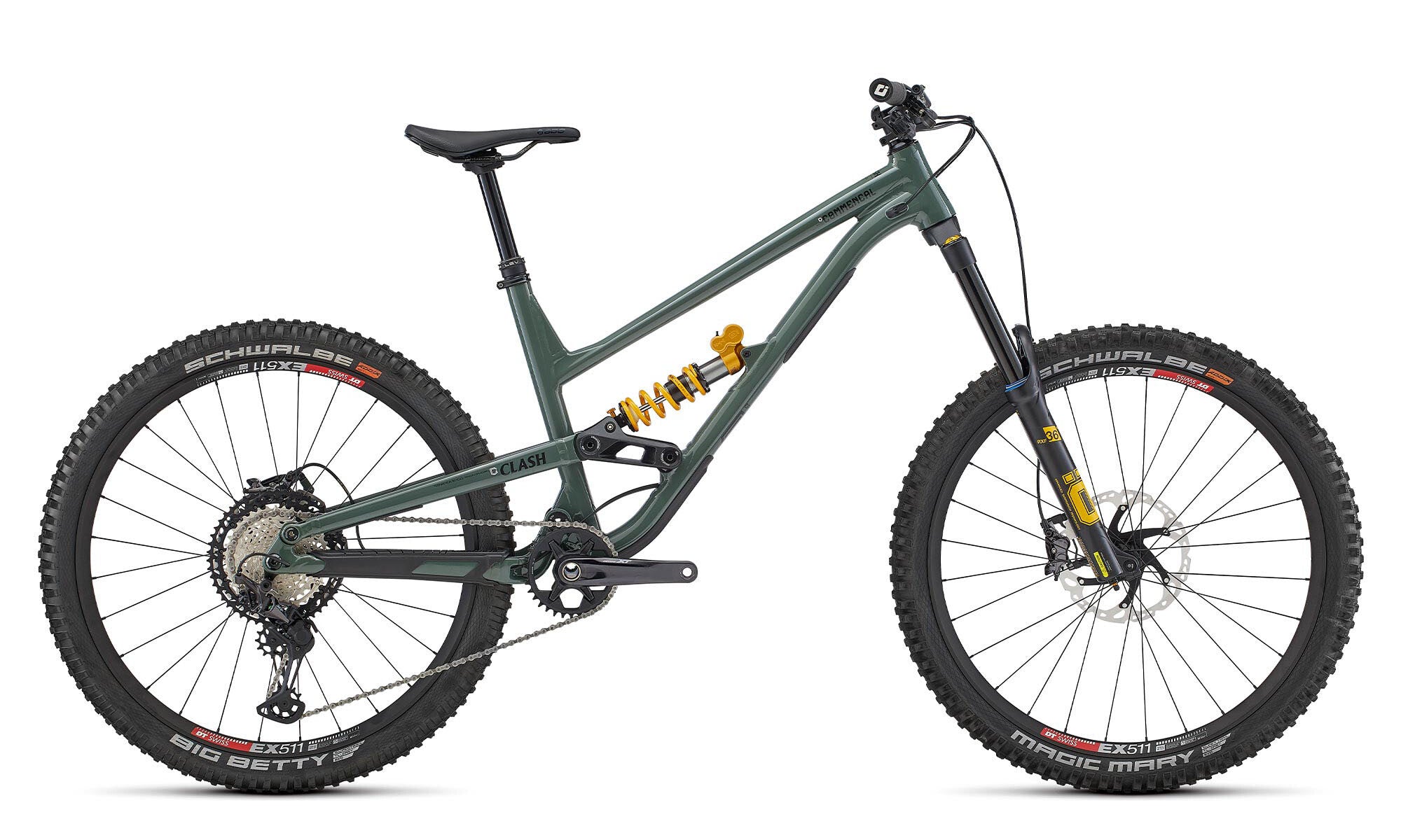 Bicicleta Enduro Commencal Clash Ohlins Edition Keswick Green