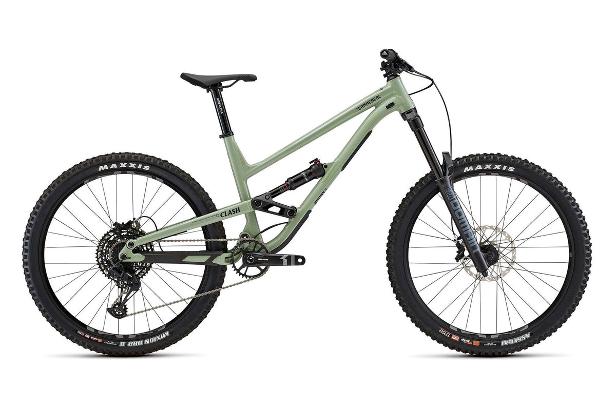 Bicicleta Enduro Commencal Clash Origin Heritage Green - vista 1