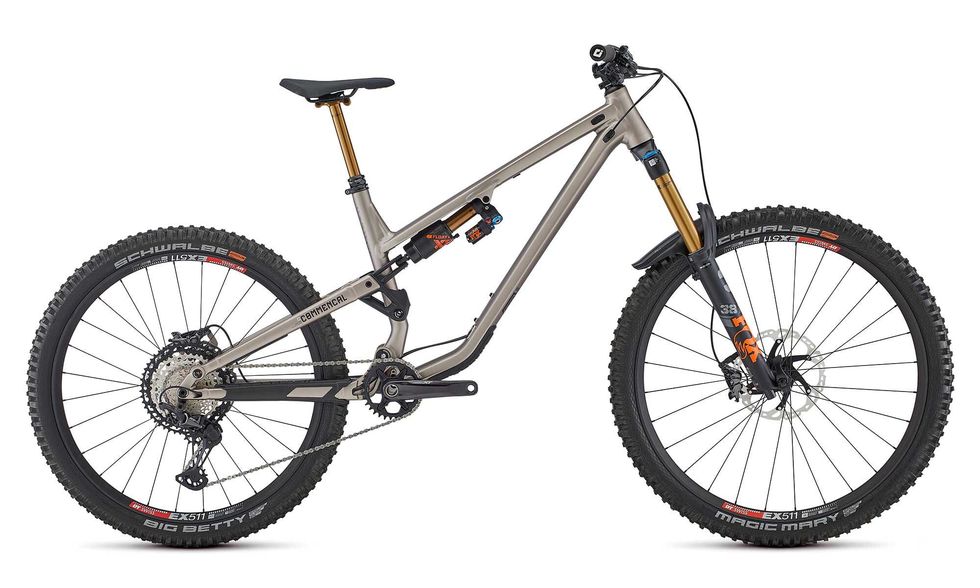 Bicicleta Enduro Commencal Meta SX V4 Signature Champagne