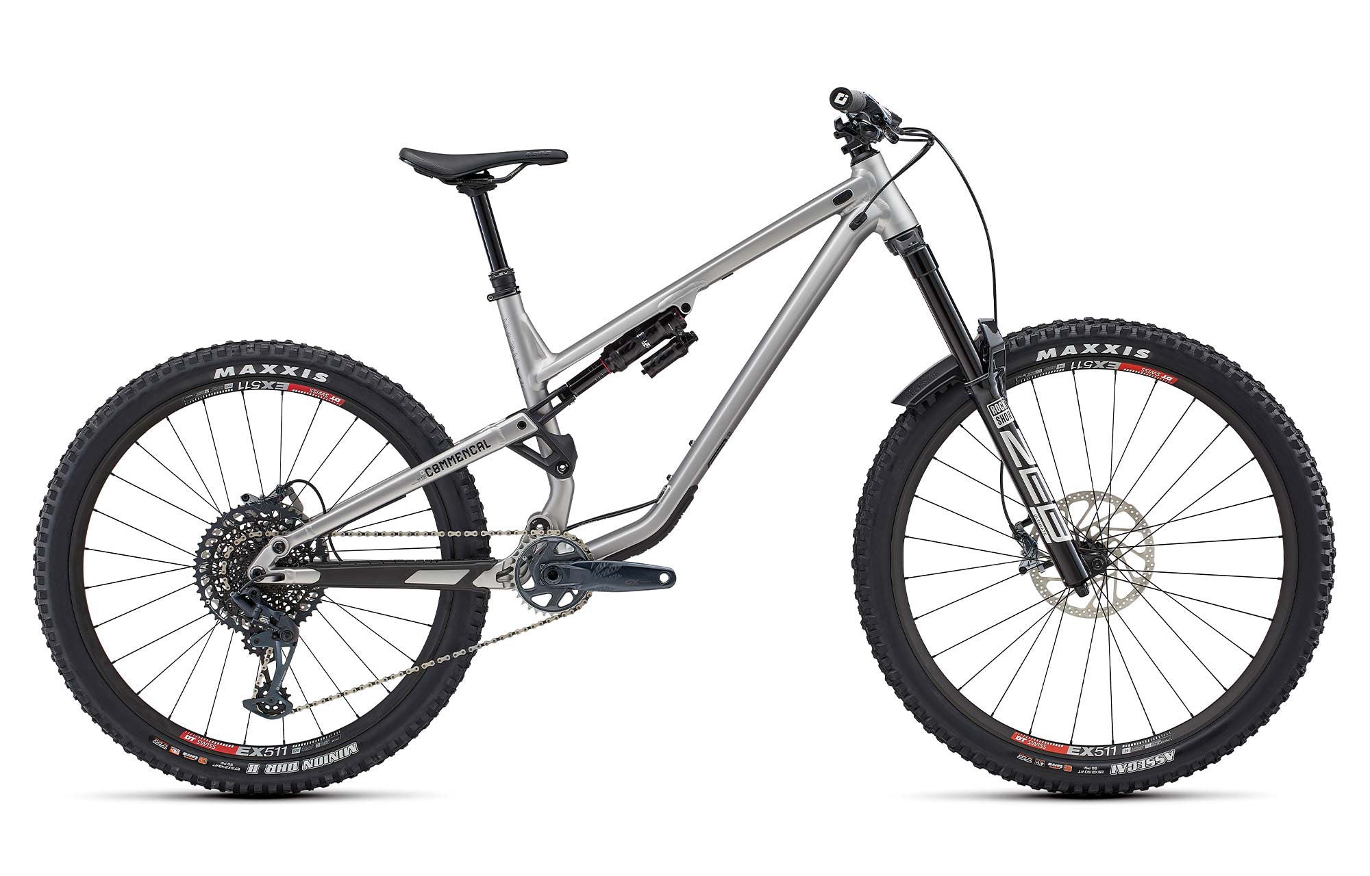 Bicicleta Enduro Commencal Meta SX V4 Race Silver