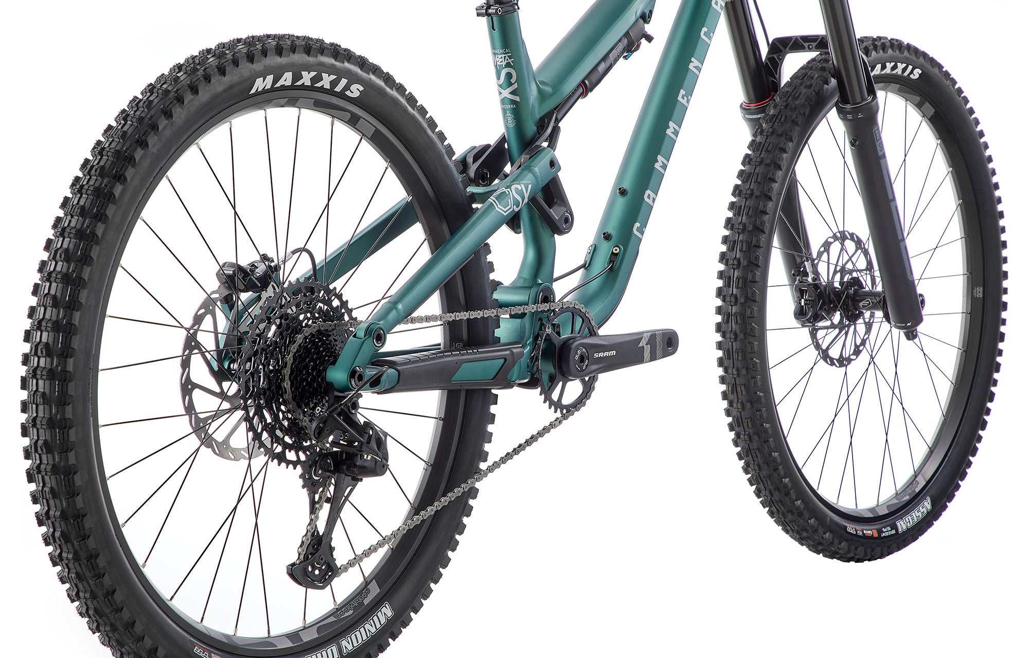 Bicicleta Enduro Commencal Meta SX V4 Ride Metallic Green