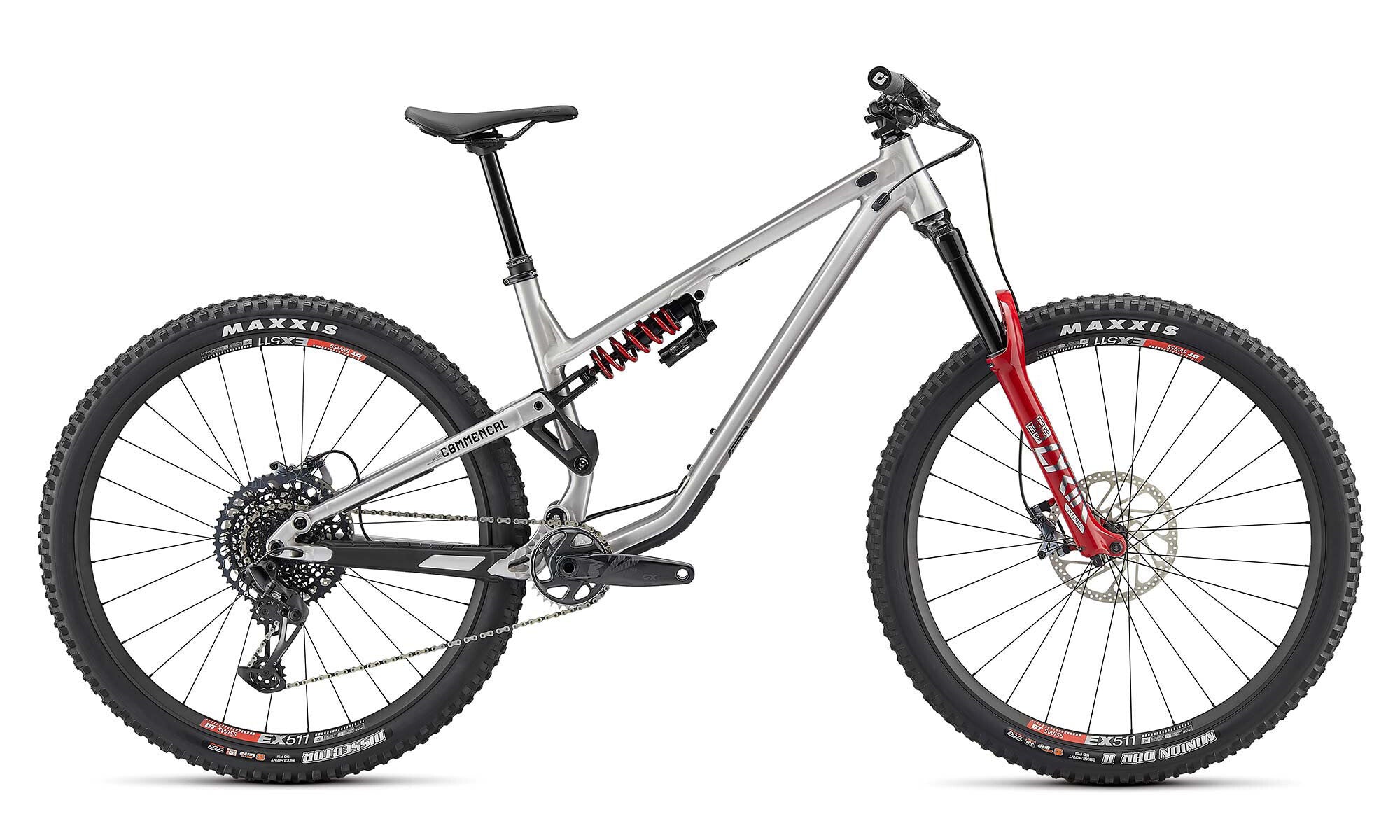 Bicicleta Enduro Commencal Meta TR V4 Race Brushed
