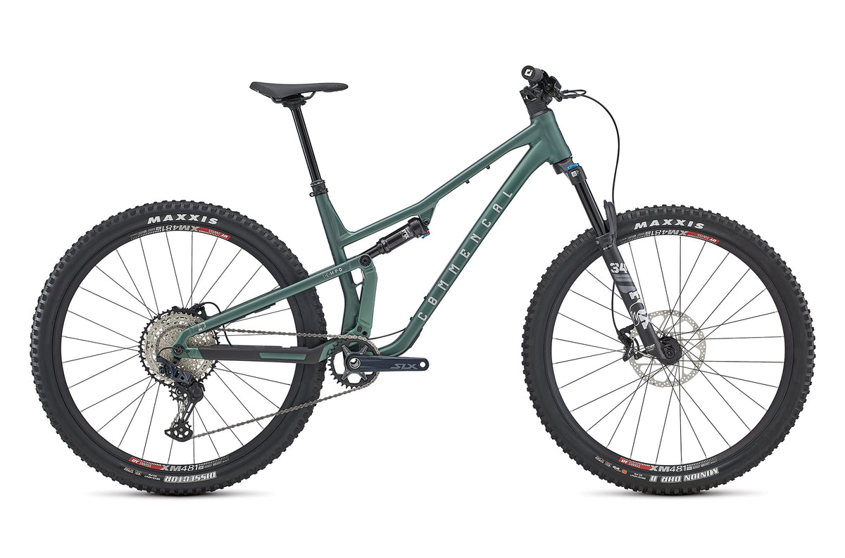 Bicicleta Enduro Commencal T.e.m.p.o. Essential Metallic Green - vista 1