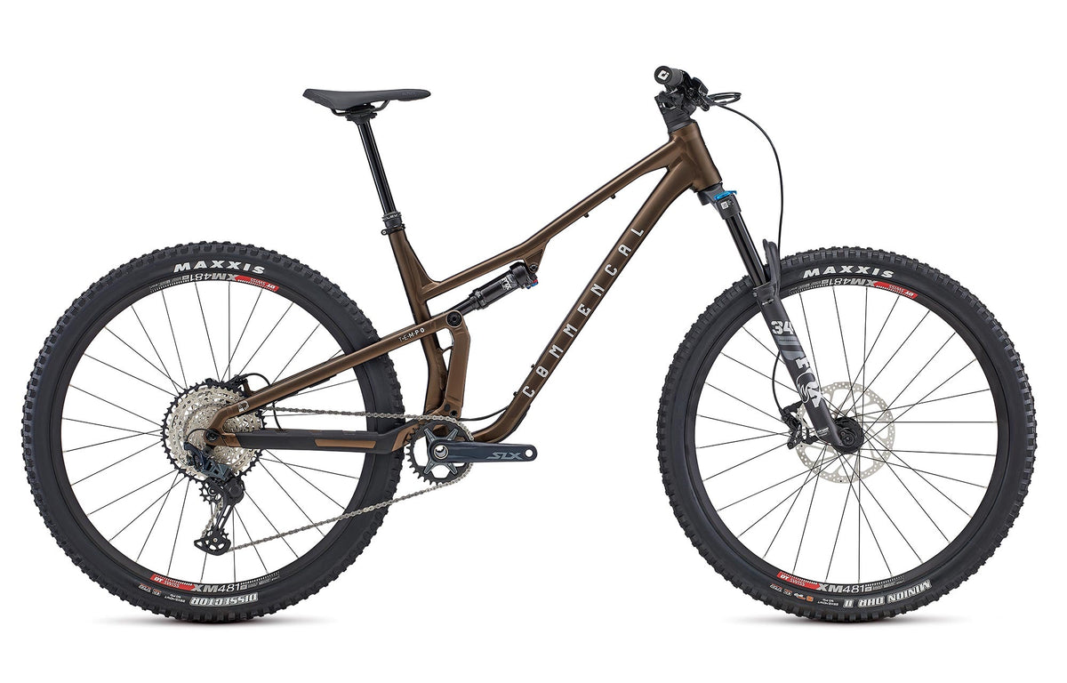Bicicleta Enduro Commencal T.e.m.p.o. Essential Frozen Brown - vista 1