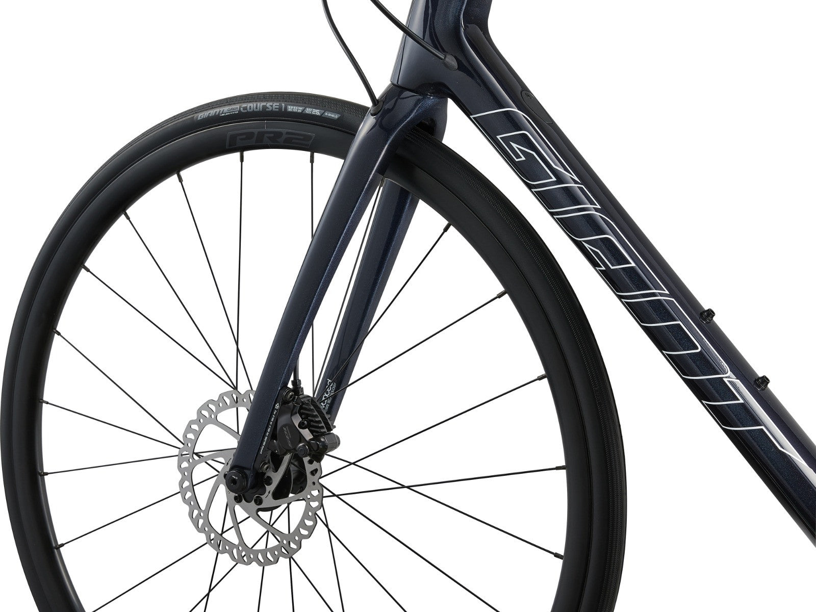 Giant Bicicleta Ruta TCR Advanced 1 Disc - Kom MY23 Cold Night - Rideshop