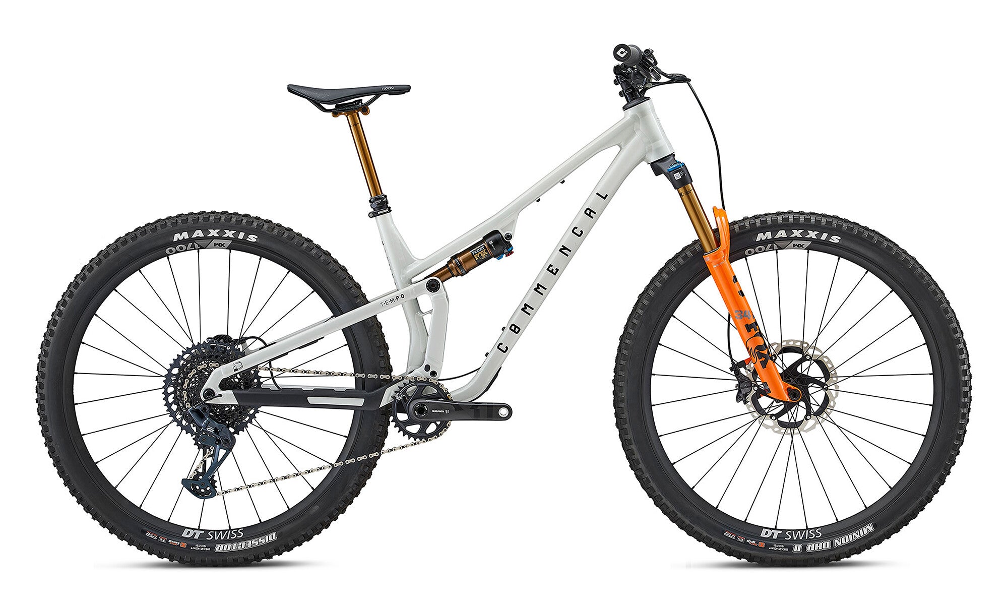 Bicicleta Enduro Commencal T.E.M.P.O. Signature Clear Silver