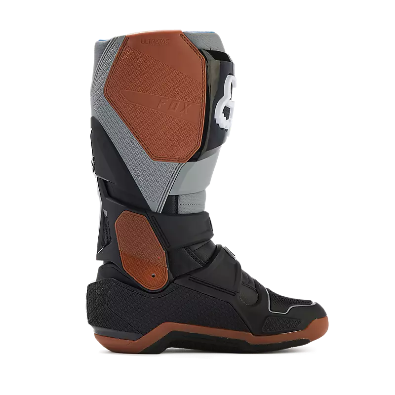 FOX Botas Moto Instinct Negro/Gris/Cafe - Rideshop