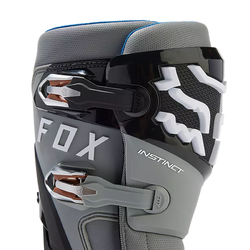 FOX Botas Moto Instinct Negro/Gris/Cafe - Rideshop