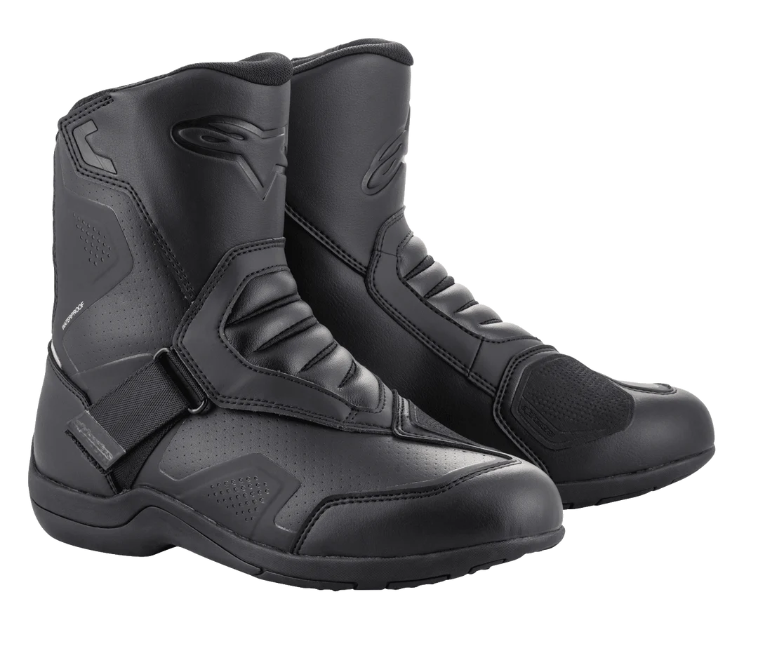 Alpinestars Botas Ridge V2 Waterproof Moto de Calle Negro