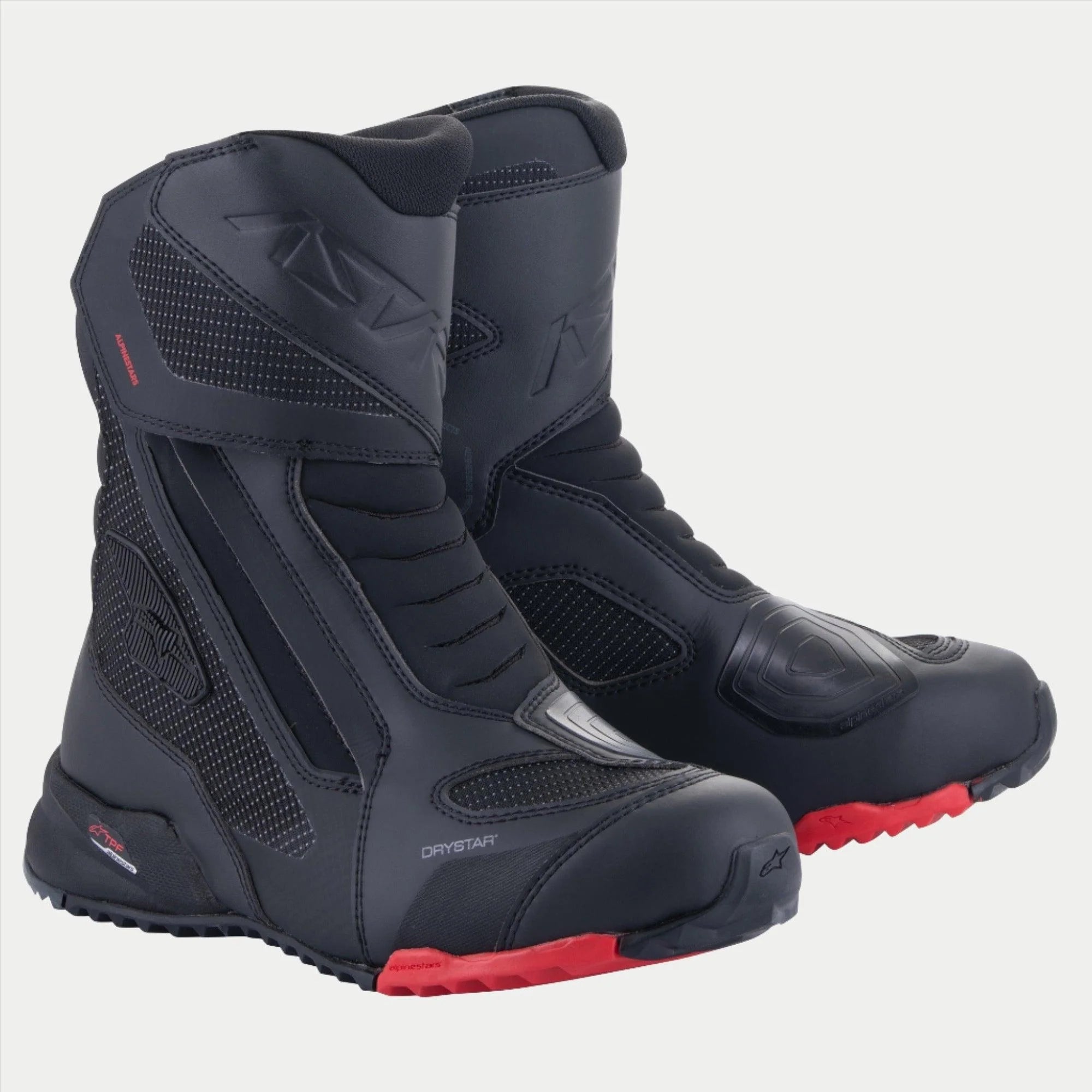 Bota Alpinestars RT-7 Drystar Negro/Rojo