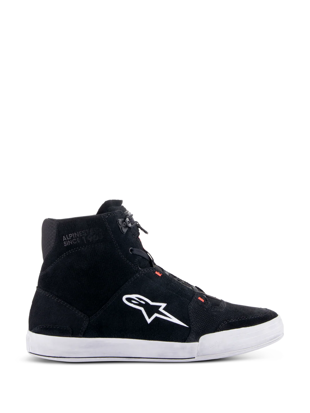 Zapatillas Alpinestars Chrome Negro/Gris Claro/Rojo Fluor