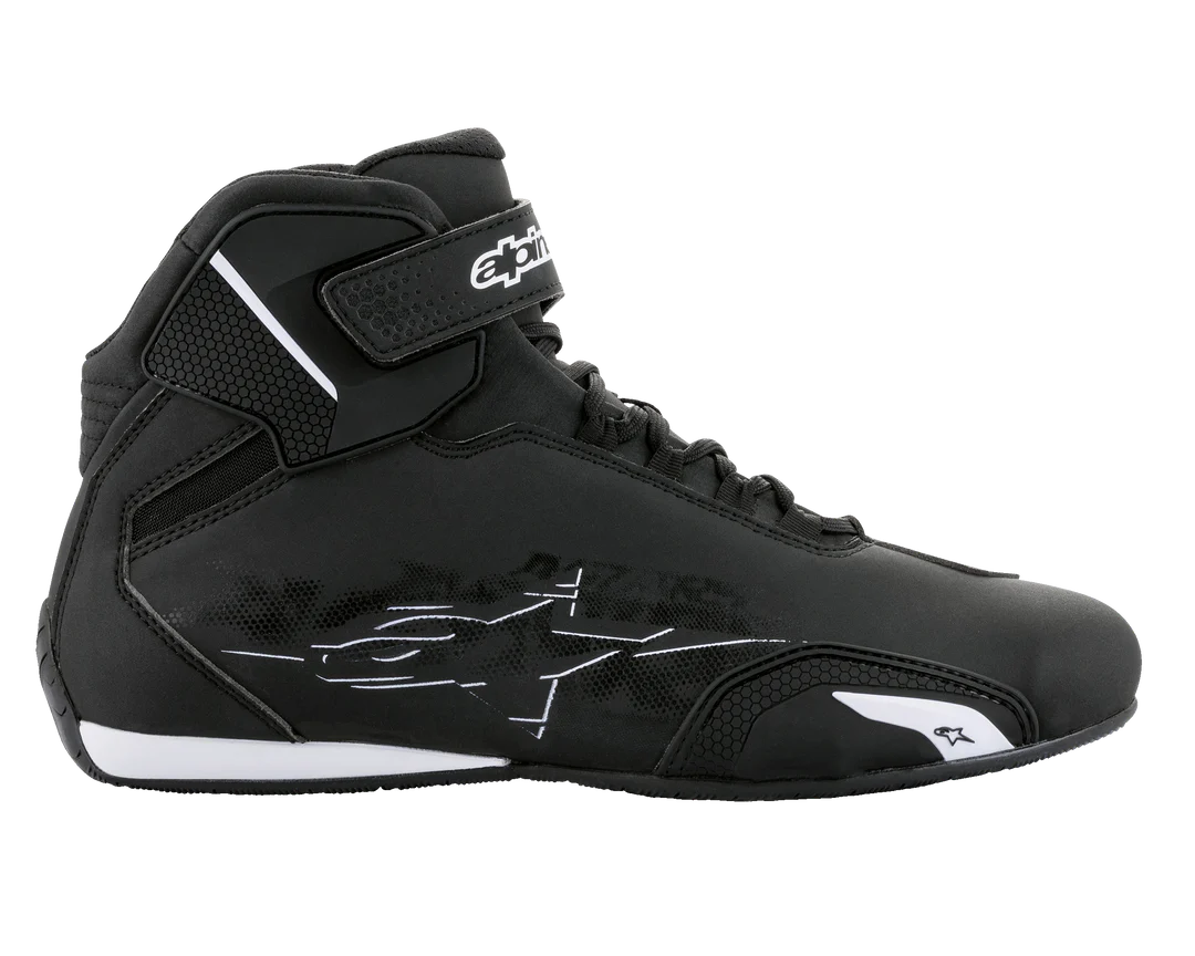 Botas Moto de Calle Alpinestars Sektor Negro Blanco