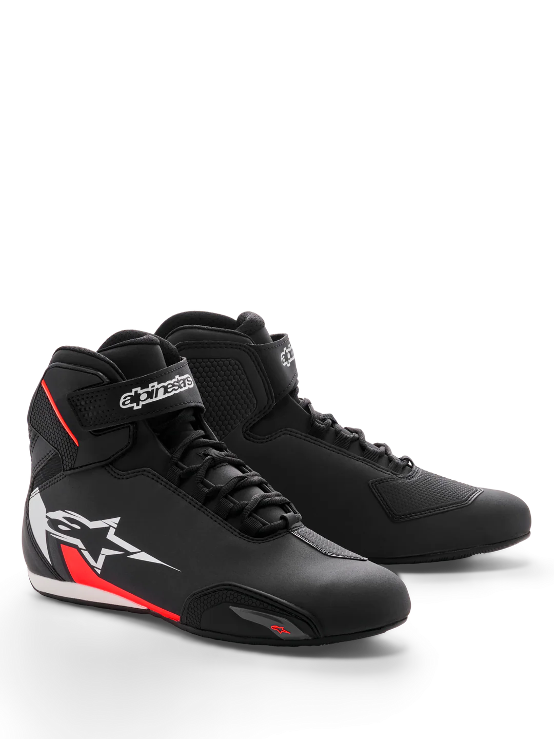 Botas Moto de Calle Alpinestars Sektor Negro Rojo