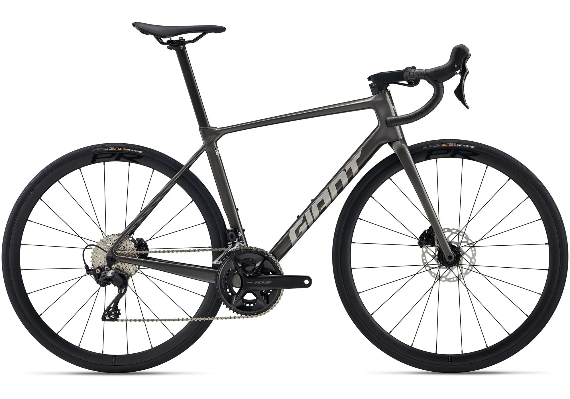 Bicicleta Giant TCR Advanced 2 KOM Stealth Chrome | Preventa - Entrega Agosto 2026
