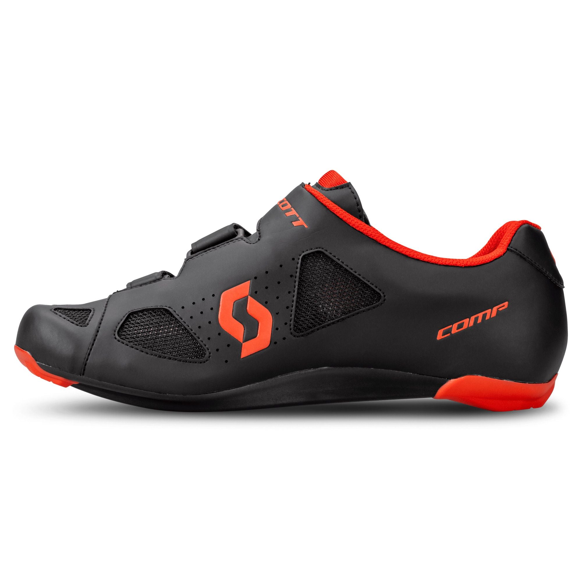 Scott Zapatillas Road Comp Black/Red - Rideshop