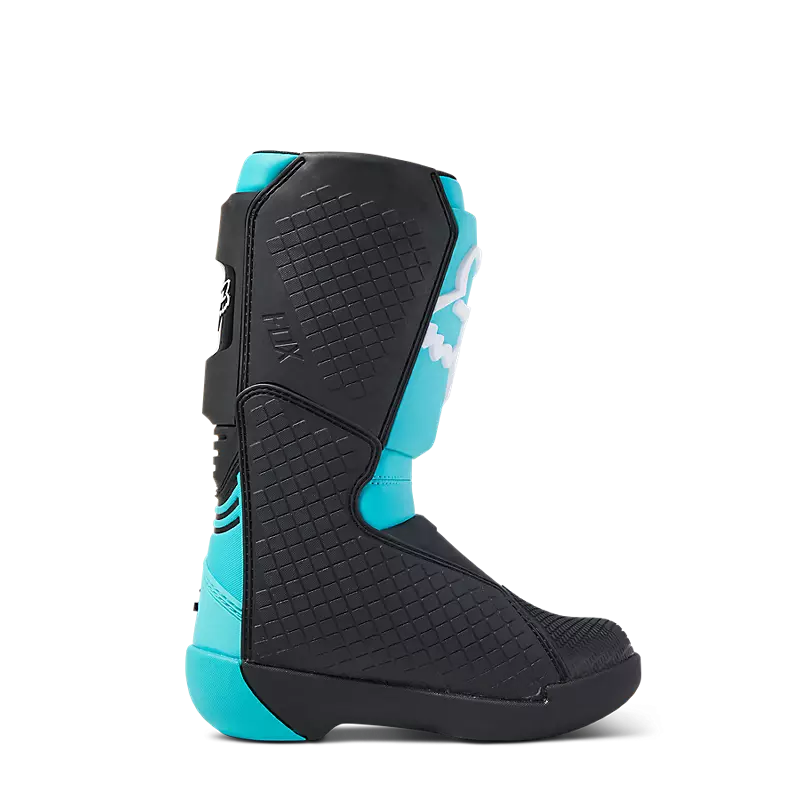 FOX Botas Moto Niño Comp Celeste - Rideshop
