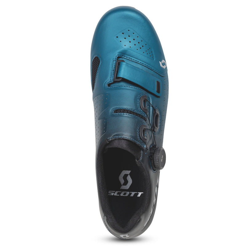 Scott Zapatillas Road Team Boa Metallic Blue/Black - Rideshop