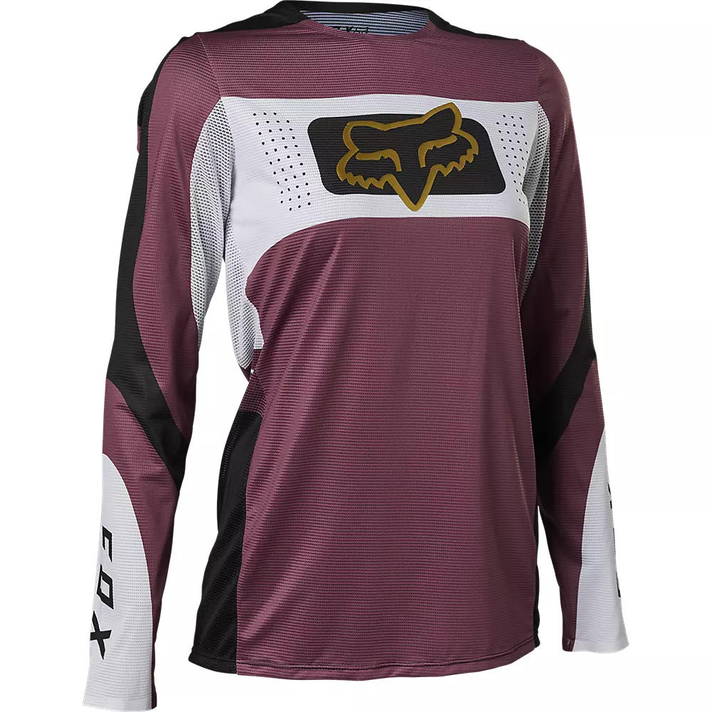 Polera Moto Mujer Flexair Mirer Morado Fox