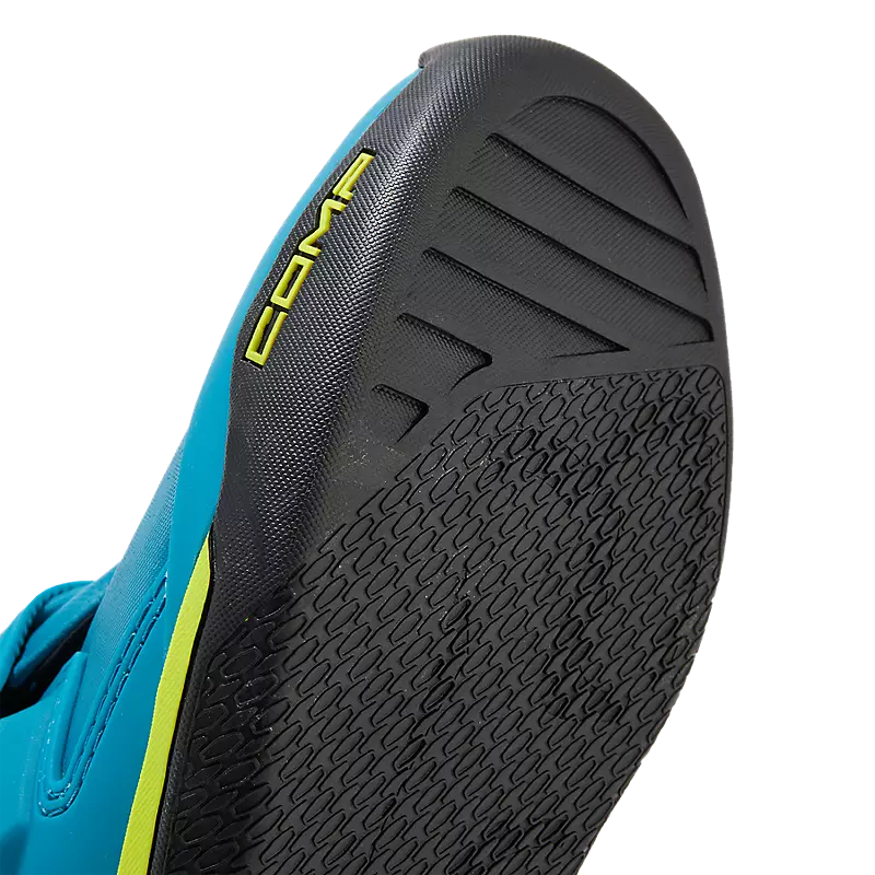 FOX Botas Moto Comp Celeste/Amarillo - Rideshop