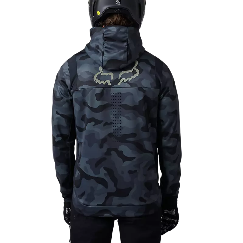 FOX Chaqueta Moto Defend Drive Windbloc® Zip Negro Camo - Rideshop