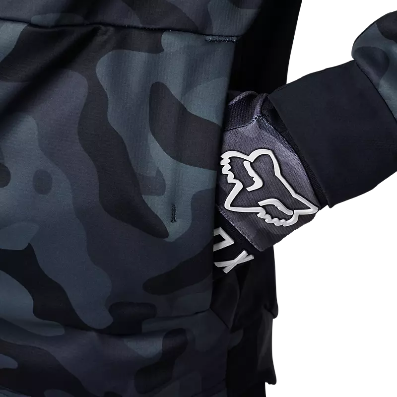 FOX Chaqueta Moto Defend Drive Windbloc® Zip Negro Camo - Rideshop
