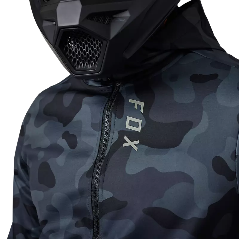 FOX Chaqueta Moto Defend Drive Windbloc® Zip Negro Camo