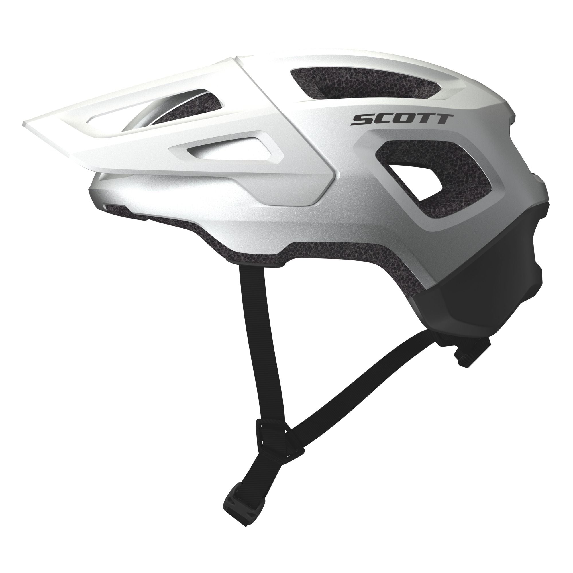 Scott Casco Argo Plus (Ce) | Blanco-Negro