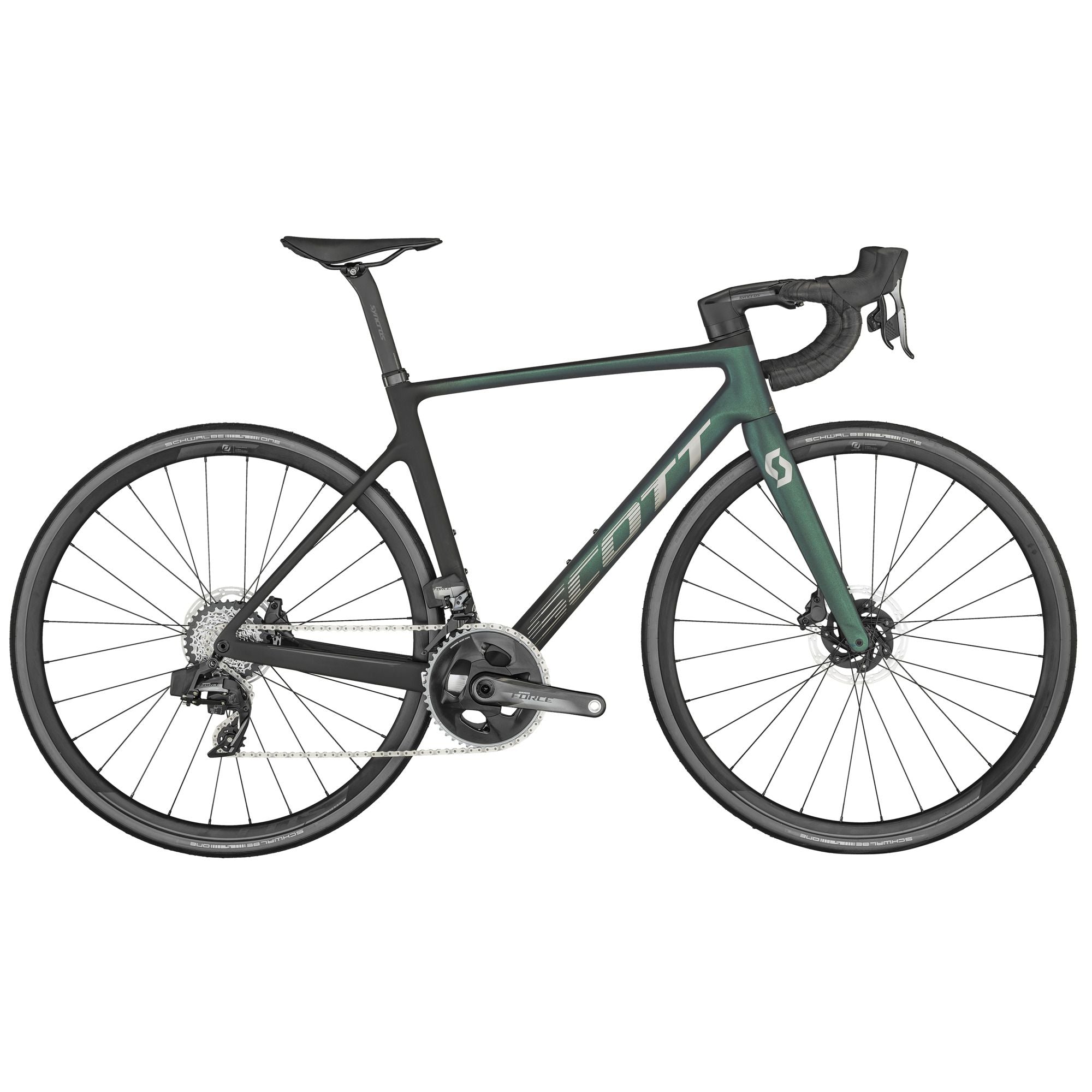 Bicicleta Ruta Scott Addict RC 20 Verde