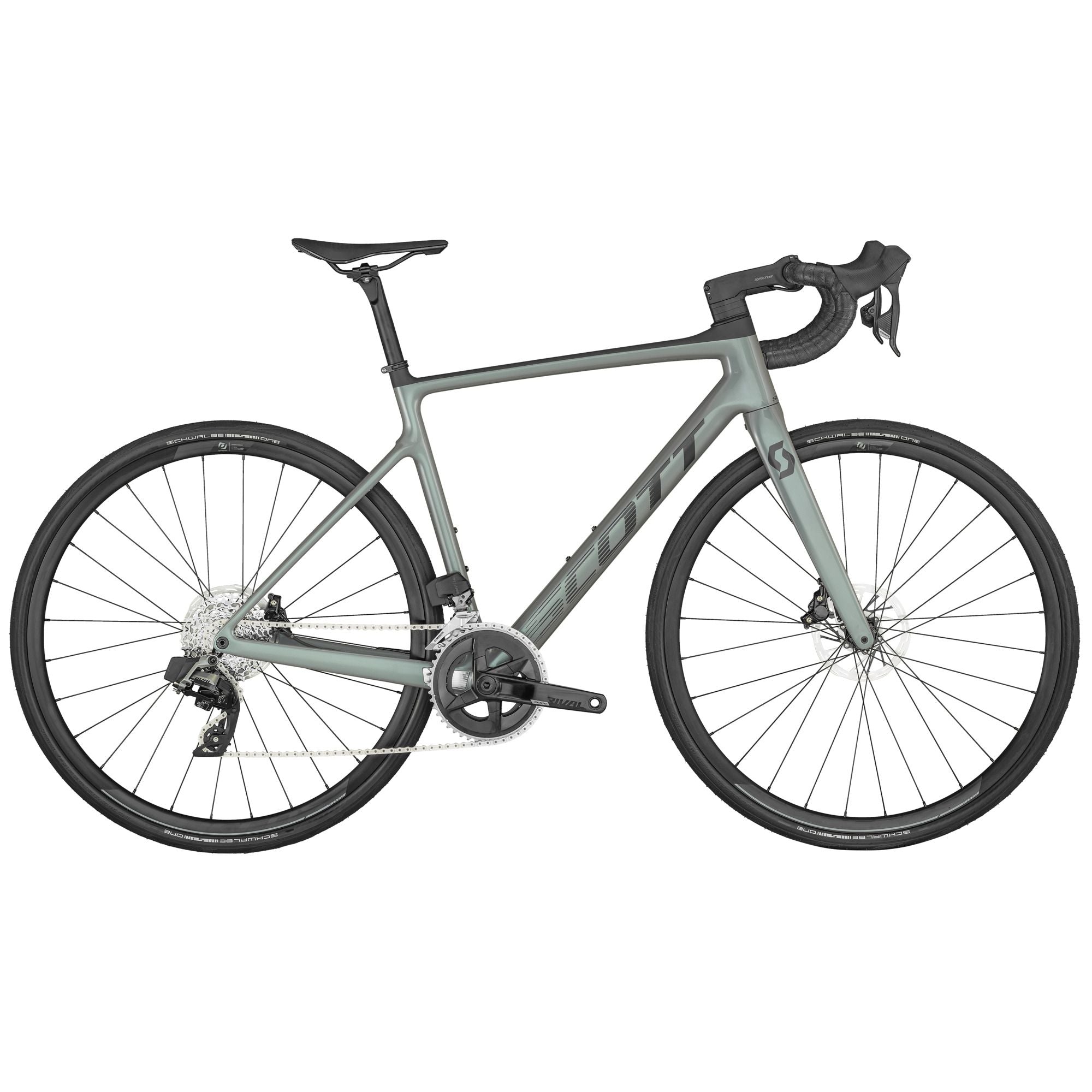 Bicicleta Ruta Scott Addict RC 10 Verde