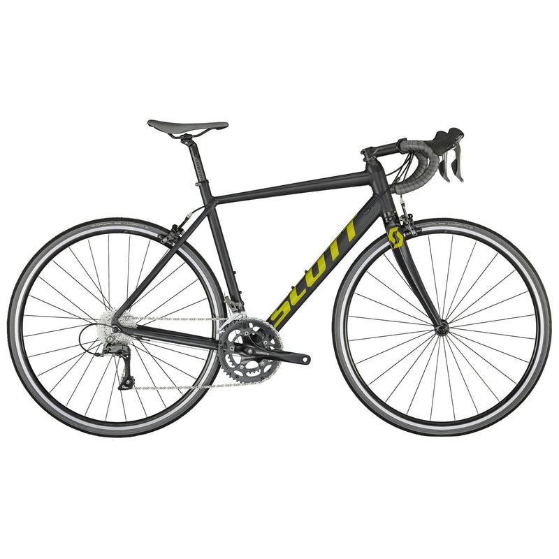 Bicicleta Scott Speedster 40 | Freno de Llanta | Negro-Amarillo - Rideshop