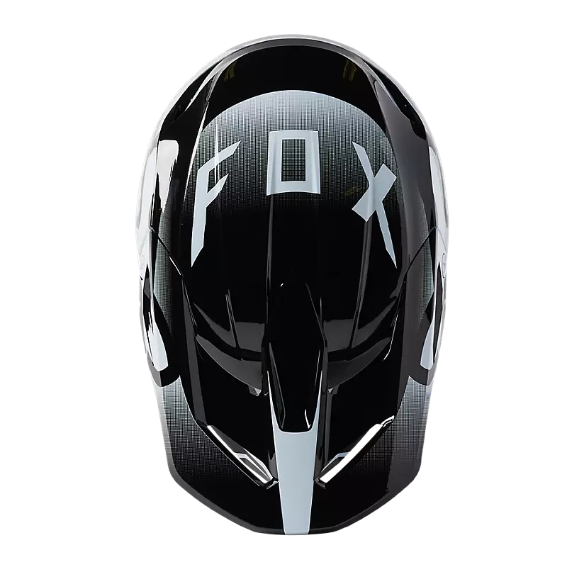 FOX Casco Moto V1 Leed Negro/Blanco - Rideshop