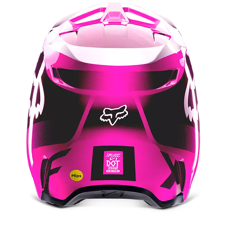 FOX Casco Moto V1 Leed Rosado - Rideshop