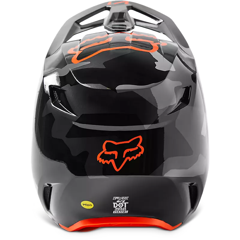 FOX Casco Moto Niño V1 Bnkr Camo Negro - Rideshop