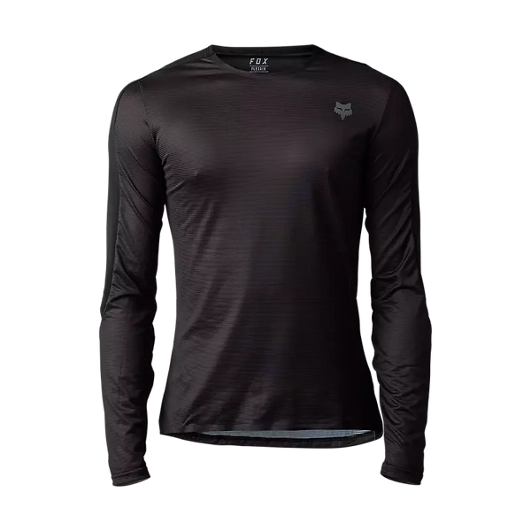 FOX Polera Bicicleta Flexair Ascent Manga Larga Negro - Rideshop