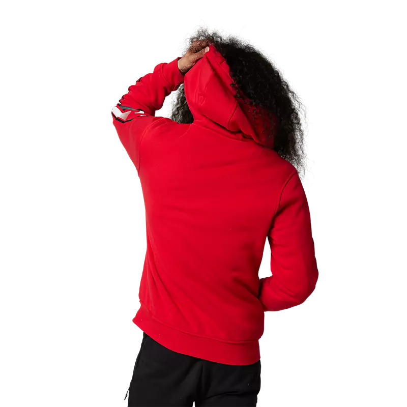 FOX Poleron Lifestyle Vizen Sasquatch Lined Rojo - Rideshop
