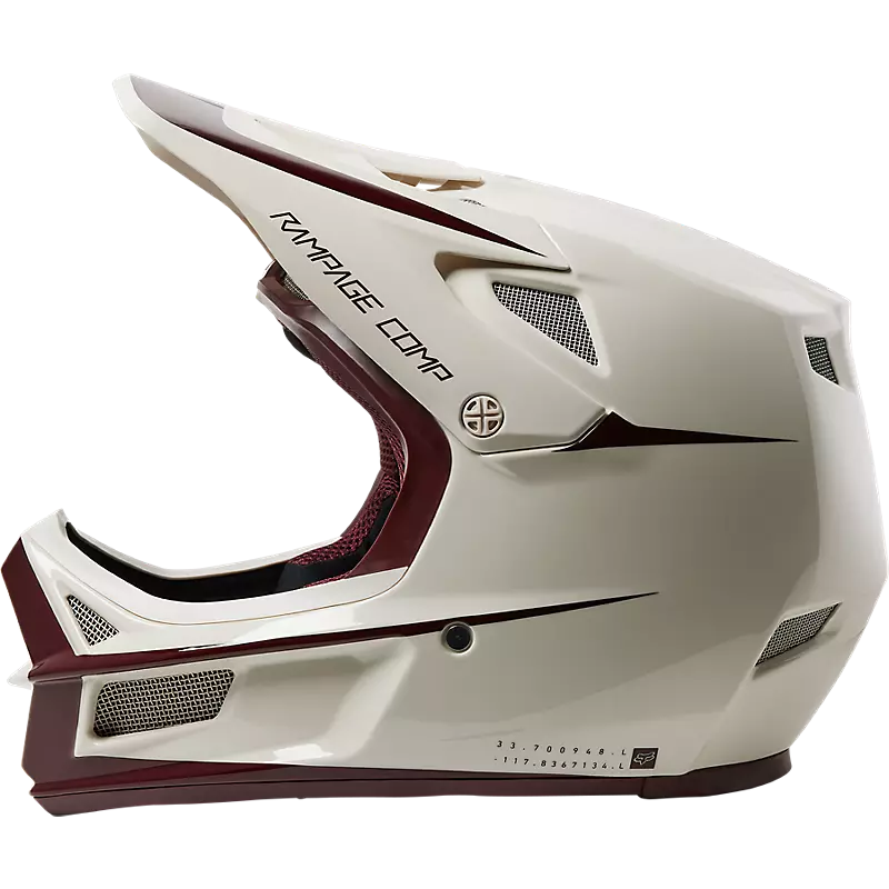 FOX Casco Bicicleta Rampage Comp Stohn Blanco - Rideshop