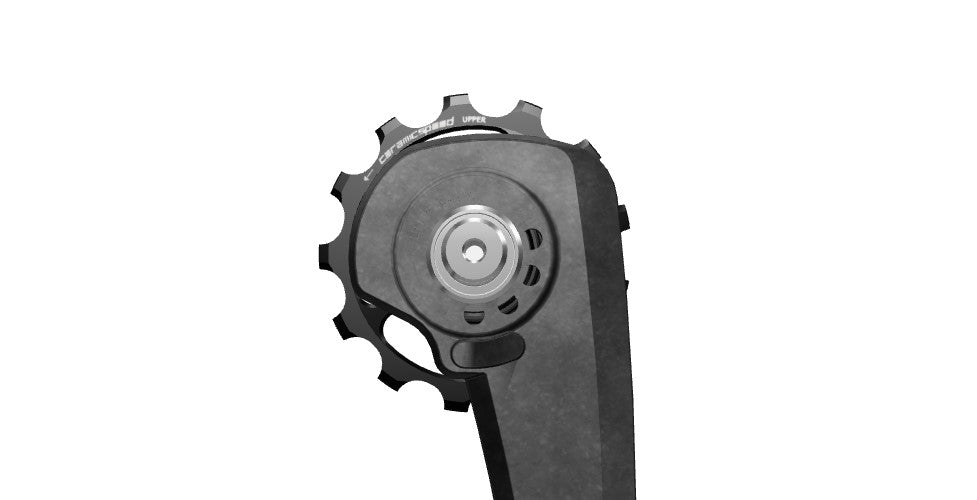 Cambio Trasero CeramicSpeed OSPW RS 5-Radios Shimano 9250/8150 Negro