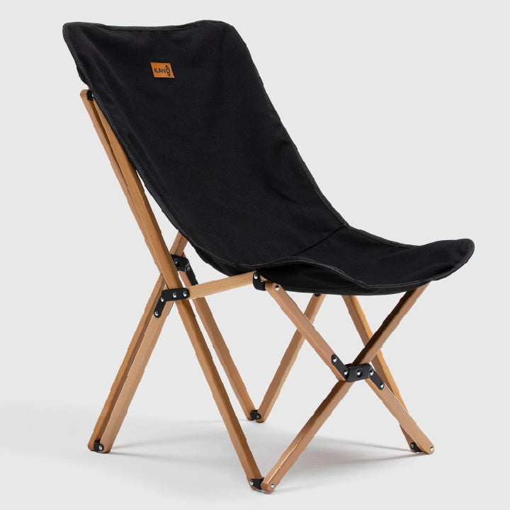 Kano Silla Camping Natural Negra - Rideshop