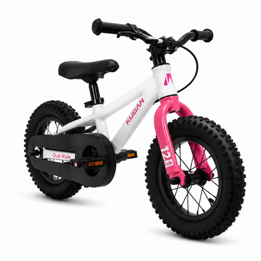 Bicicleta Niño Kugan Rocket Ride 12 White Pink