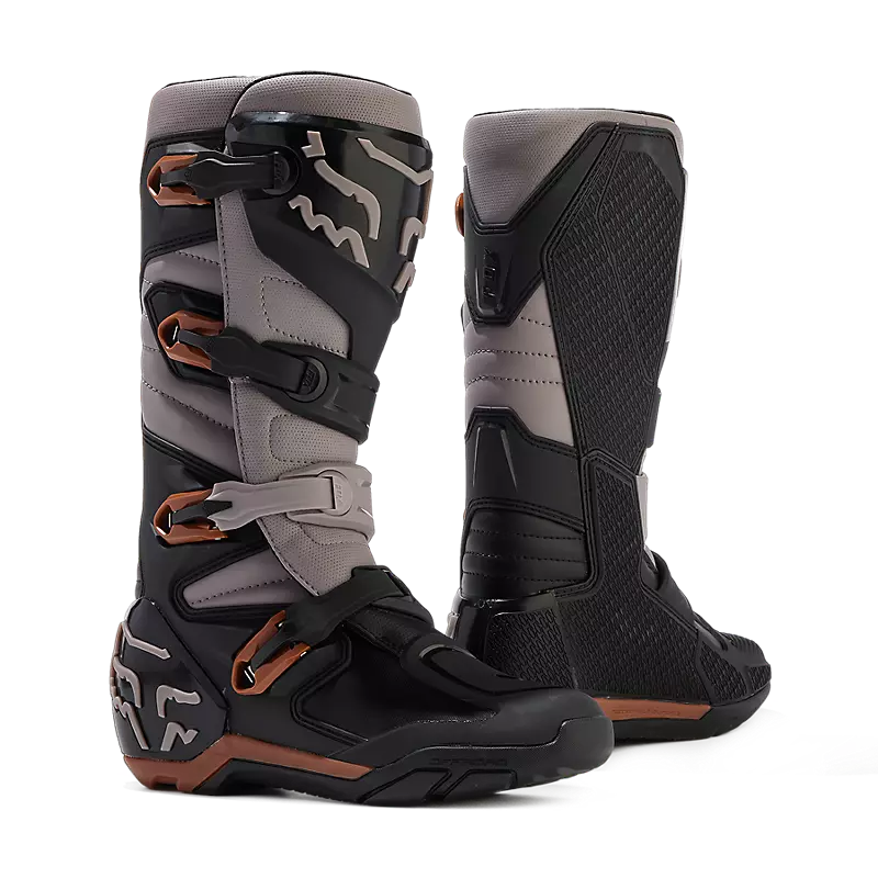 FOX Botas Moto Comp X Negro/Cafe - Rideshop